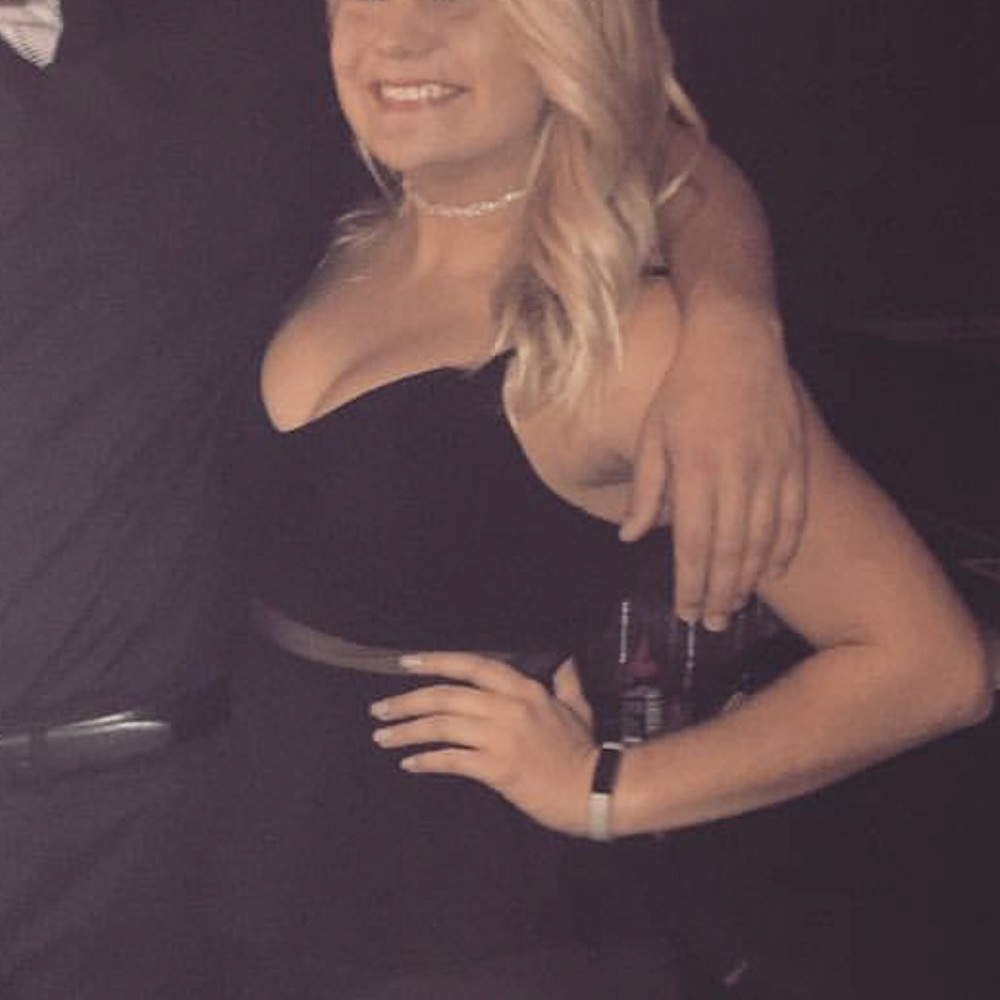Black Peplum Top